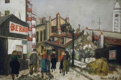 La Maison Bernot - Maurice Utrillo