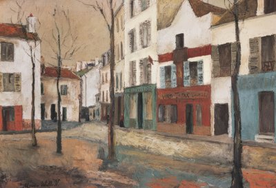 La Place du Tertre, vers 1910 - Maurice Utrillo