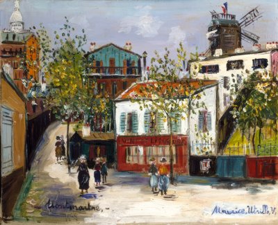Le Maquis à Montmartre - Maurice Utrillo