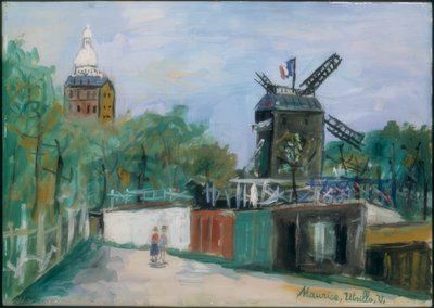 Le Moulin de la Galette - Maurice Utrillo