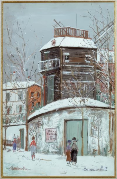 Le Moulin de la Galette - Maurice Utrillo