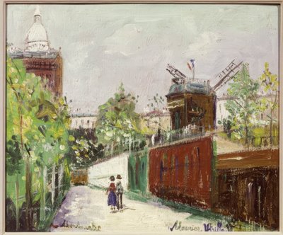 Le Moulin de la Galette - Maurice Utrillo