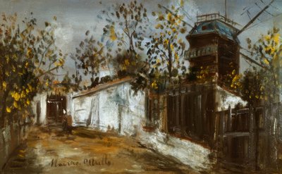 Le Moulin de la Galette - Maurice Utrillo