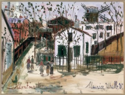 Montmartre - Maurice Utrillo