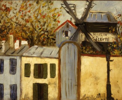Moulin de la Galette - Maurice Utrillo