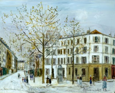 Rue Ménilmontant - Maurice Utrillo