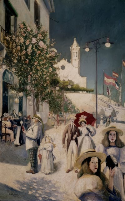 SITGES DEL PRERVINDRE – XXe SIÈCLE - Maurice Utrillo