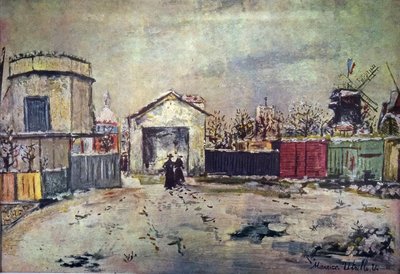 La tour du philosophe - Maurice Utrillo