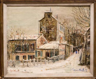 Le cabaret agile du lapin à Montmartre - Maurice Utrillo