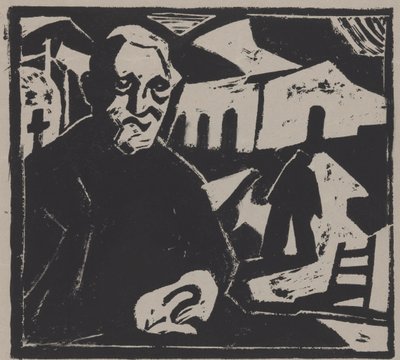 Homme assis - Maurits de Groot (signed by artist)