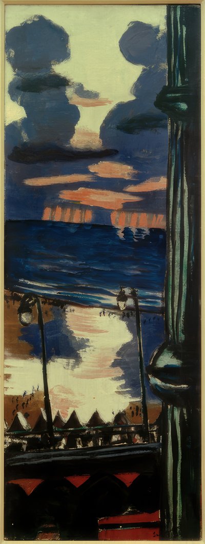 Soirée sur la terrasse - Max Beckmann