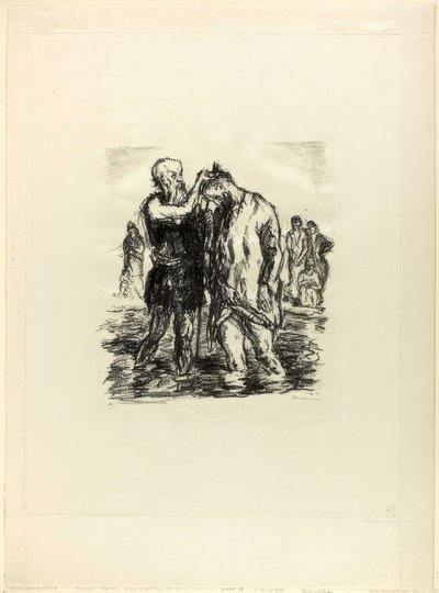 Baptême du Christ - Max Beckmann