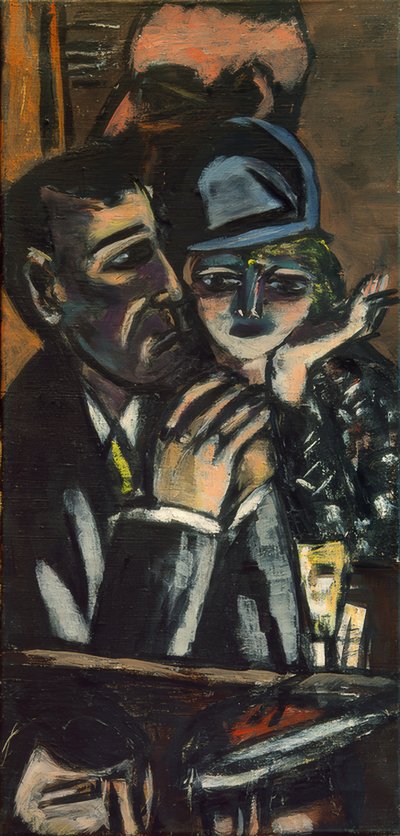 Bar, brun - Max Beckmann