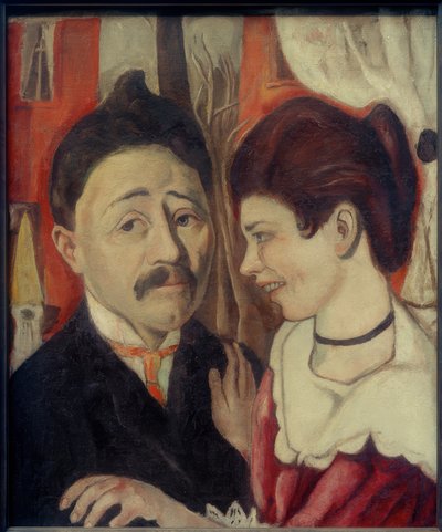 Portrait du couple Carl - Max Beckmann