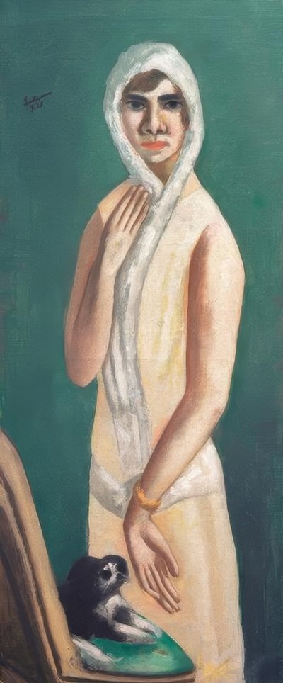 Portrait de Quappi Beckmann - Max Beckmann