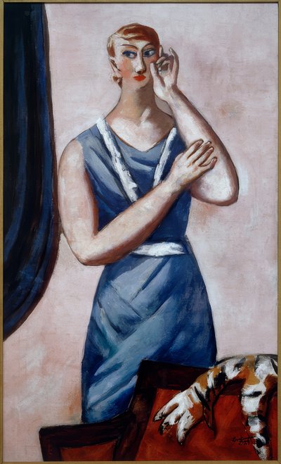 Portrait de Valentine Tessier - Max Beckmann