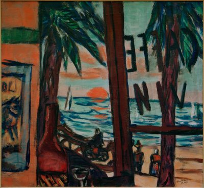 Café Bandol - Max Beckmann