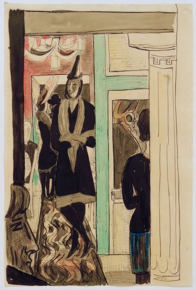 Café (Téléphone) - Max Beckmann