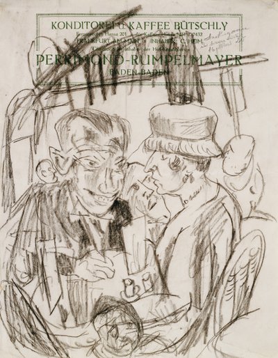 Vie de Café - Max Beckmann
