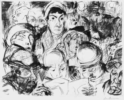 La déclaration de guerre - Max Beckmann