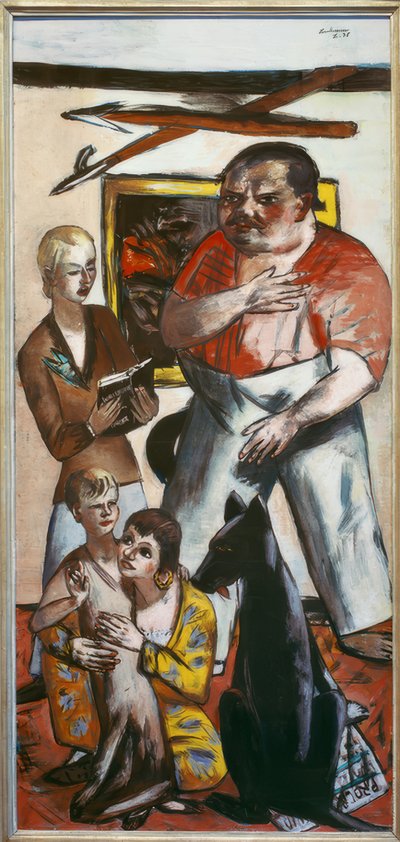 Portrait de famille George - Max Beckmann