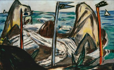Rochers près de Bandol - Max Beckmann