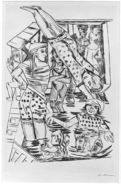 Bain de femmes - Max Beckmann