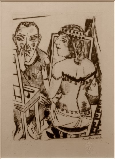 Vestiaire - Max Beckmann