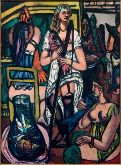 Grand portrait de femmes, pêcheuses - Max Beckmann