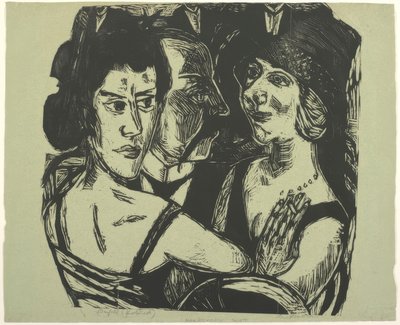 Portrait de groupe, Eden Bar - Max Beckmann