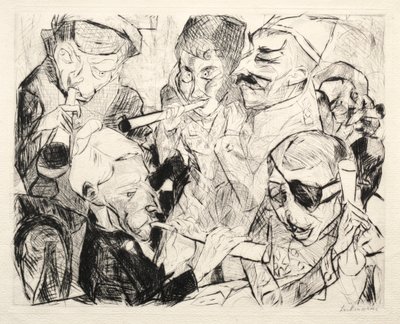 Bonne Année 1917 - Max Beckmann