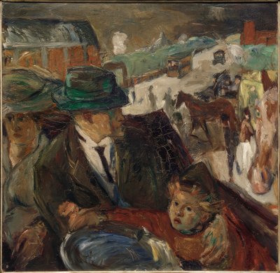 En voiture - Max Beckmann