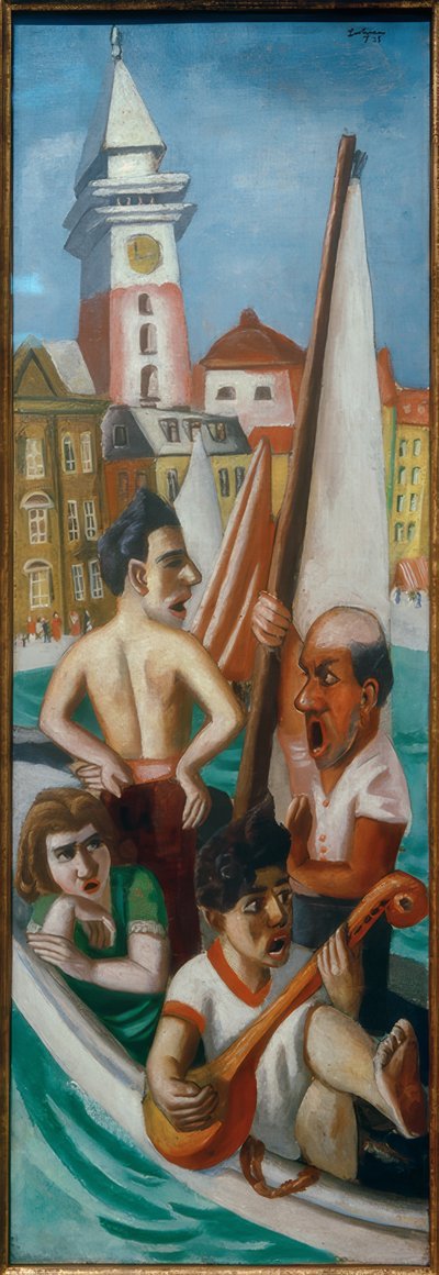 Fantaisie Italienne - Max Beckmann