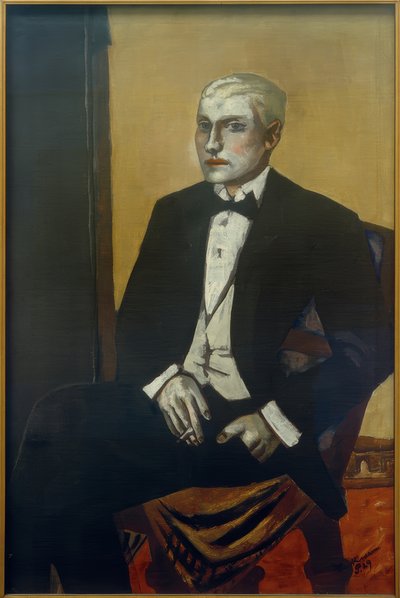 Jeune argentin - Max Beckmann