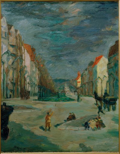Kaiserdamm à Berlin - Max Beckmann