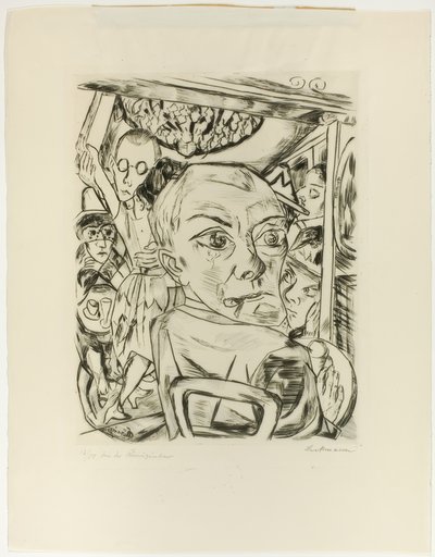 Reine Bar (Autoportrait) - Max Beckmann
