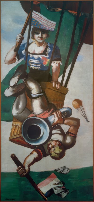 Acrobates aériens - Max Beckmann