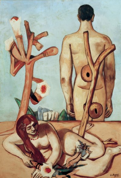 Homme et femme - Max Beckmann