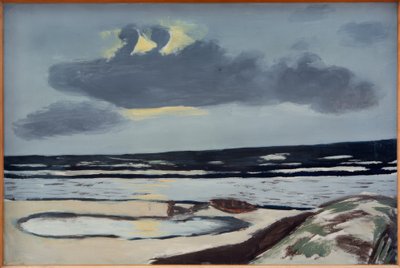 Plage de mer - Max Beckmann