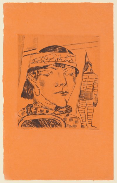 Tafel 10 der Serie: Jährlicher Jahrmarkt - Max Beckmann