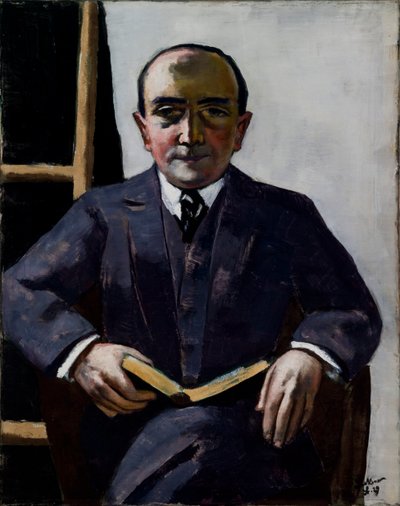 Portrait de Curt Glaser - Max Beckmann