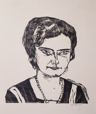 Portrait de Frau HM (Naila) - Max Beckmann
