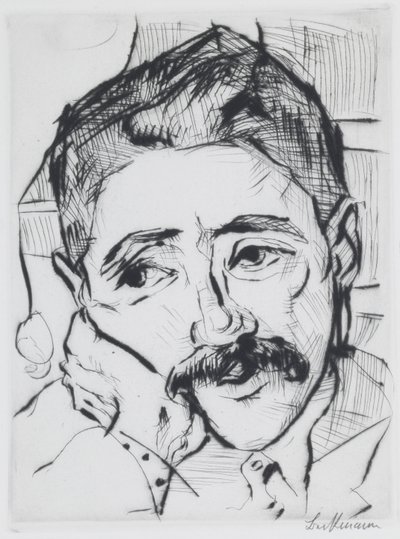 Portrait de Walter Carl - Max Beckmann