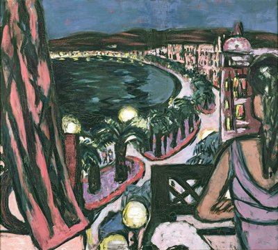 Promenade des Anglais, Nice - Max Beckmann