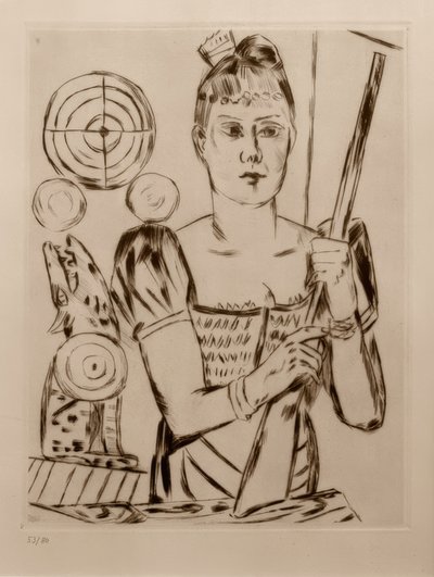 Stand de tir - Max Beckmann