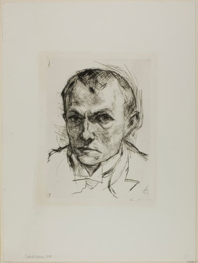 Autoportrait - Max Beckmann