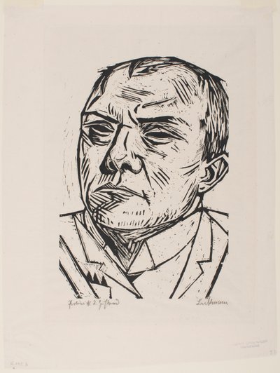 Autoportrait - Max Beckmann
