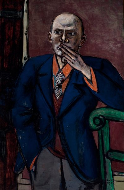 Autoportrait 1950 - Max Beckmann