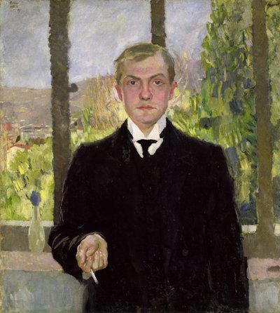 Autoportrait à Florence - Max Beckmann