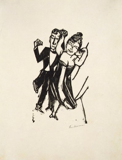 Petit Couple Dansant - Max Beckmann